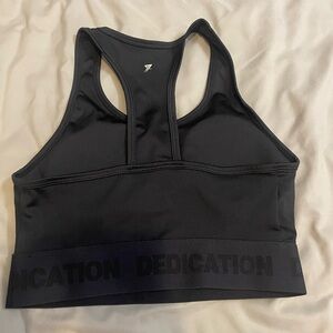 Black Sports Bra